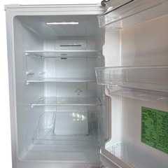 【ジ0707-16】Yselect　2ドアノンフロン冷凍冷蔵庫　156L　2023年製　YRZ-F15J  動作確認済み　美品　サイズ（約）幅　480mm 奥行き　595mm 高さ　1266mm  質量　40kgの画像