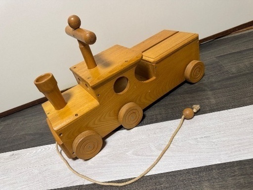 KAWAI品番6022木のおもちゃ　きしゃ