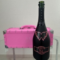 7月8日まで】【ANGEL CHAMPAGNE空ボトル＆専用ピンクケース