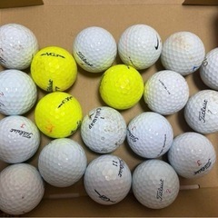 ゴルフボールTITLEIST、NIKE、キャロウェイ】 リプロティショートの画像
