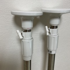 浴室用突っ張り棒2本セットですの画像