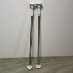 浴室用突っ張り棒2本セットですの画像