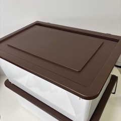 ニトリ Nフラッテ 収納ケース レギュラーサイズ 2個　mw0463の画像