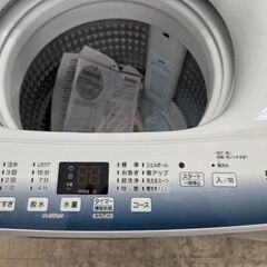 J8511 値下げしました！【リユースのサカイ柏店】 Haier ハイアール JW-U55LK(AK) 2024年製 全自動 5.5kg　動作確認、クリーニング済みの画像