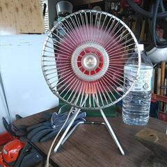 商談中です中古サンヨー電気卓上レトロ扇風機の画像
