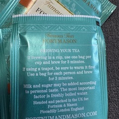 フォートナム&メイソン　ティーバッグ24個の画像