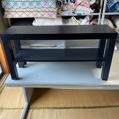 【美品】IKEA 黒テレビボード
