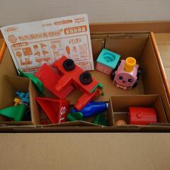 アンパンマン組立DIY ねじねじSLマンとポッポちゃんの画像