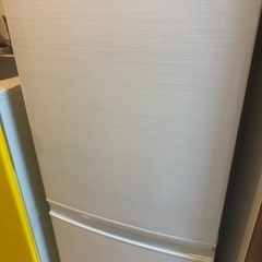 無料でお渡しします。SHARP冷蔵庫　単身者用