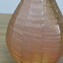 陶芸品 細身の花瓶 ★面取りデザイン★ 和モダンの画像