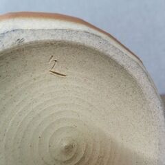 陶芸品 細身の花瓶 ★面取りデザイン★ 和モダンの画像