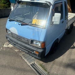 交換可能　ハイゼットジャンボ　車検有　軽トラ　車高短　極太加工鉄...