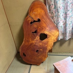 天然木テーブル天板の画像