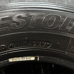 BS BRIDGESTONE BLIZZAK VL1 165R13 LT 6PR 13インチ スタッドレス 4本 22年製 バリ溝 プロボックス サクシード等　(MTL808)クレジットカード QRコード決済可能の画像