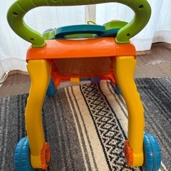 英語おもちゃ　手押し車の画像