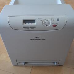 【取引中】カラーレーザープリンター NEC MultiWrite...