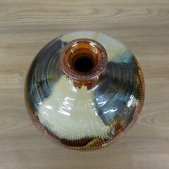 陶芸品　小石原焼風 花瓶の画像