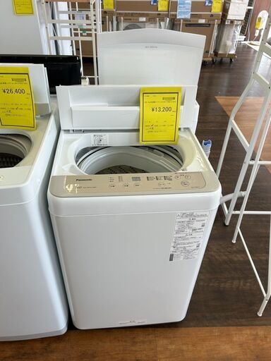 ★ジモティー割あり★ﾊﾟﾅｿﾆｯｸ/5kg洗濯機/2018/クリーニング済みHG-6347