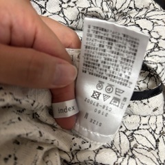 index インデックス レースブラウス　Mの画像