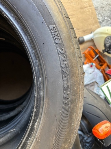 ブリヂストン　225/55/R17 4本セット