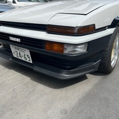 AE86 トレノ　前期リップスポイラー　後期にも取り付け可能の画像
