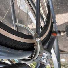 自転車 訳有りの画像