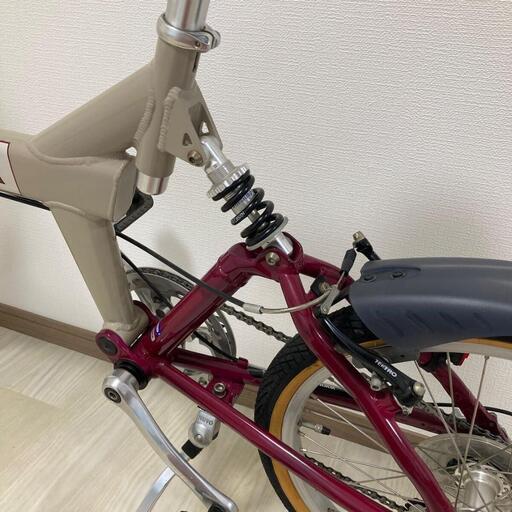 美品 TSUNODA ツノダ 折りたたみ自転車 YL4H006344