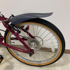 中古美品★TSUNODA ツノダ　折りたたみ自転車 YL4H006344 TU040400369の画像
