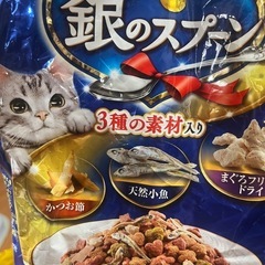キャットベッドandキャットフードの画像