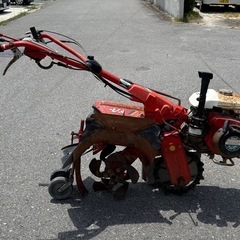 ヤンマー　一輪管理機　PST６０フラミンゴ　GA160 最大5.8馬力　正転逆転付　土寄せ　歩行型　農機具　移動輪付の画像