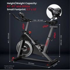 【値下げ中】FITINDEX フィットネスバイクの画像