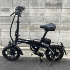 MOBIMAX 電動アシスト自転車 黒 MOBIMAX フル電動自転車 ひねちゃ 黒 自転車本体