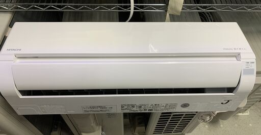 ★来店限定★　2.2kw 日立 HITACHI ルームエアコン　本体・室外機・リモコンセット　RAS-DM22NE3　RSC-DM22NE3　2023年製　保証あり