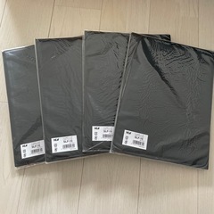 【値下げしました】A4サイズレザーファイル10ポケット×4冊の画像