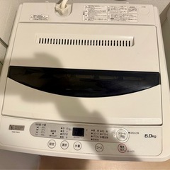 ヤマダ電機　洗濯機　YWMT60G1