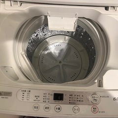 【受渡者決定済み】ヤマダ電機　洗濯機　YWMT60G1の画像