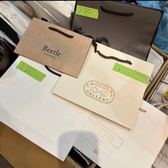 紙袋 ほぼ未使用 大量 ゴミ袋等活用の画像