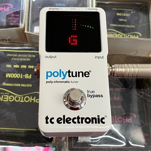 tc electronic poly tune チューナー美品中古品動作品 (サンタの