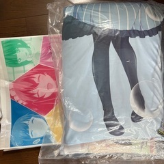 女神のカフェテラス　鶴河秋水　カバー付き抱き枕　ショッパー付きの画像