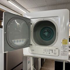 地域限定送料無料　美品【 TOSHIBA 】東芝 乾燥6.0㎏ 衣類乾燥機 花粉フィルター搭載 ふんわり清潔仕上げ ED-608の画像