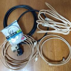 お譲り完了あげます！7/8まで中古テレビアンテナ線ケーブル5本