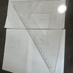 三角定規　50cmの画像