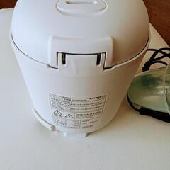 【値下げ】アイリスオーヤマ炊飯器（1.5合炊き）の画像