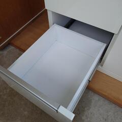 値下げ！レンジ棚の画像