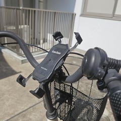 状態良好｜スマホホルダー付き自転車（多少キズあり）の画像