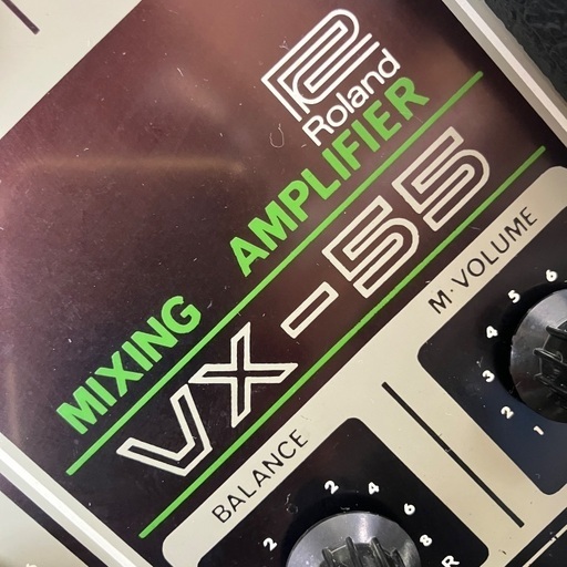Roland VX-55 ビンテージミキシングアンプ　動作品　美品！