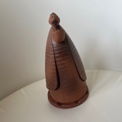 陶器？の置物　オブジェの画像