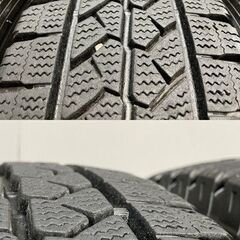 BS BLIZZAK VL1 195/80R15 107/105L LT スタッドレス Weds ウェッズ キーラー 15インチ 6.5J6HPCD139.7+28 ハイエース等　(MTR412)クレジットカード QRコード決済可能の画像
