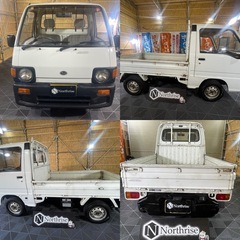 スバル　サンバートラック　軽トラック　軽トラ　平成4年　9.4万キロ マニュアル5速　 4WD  2駆4駆切り替え　一時抹消の画像