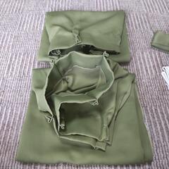 美品 ドレープカーテン 形状記憶 2枚組の画像